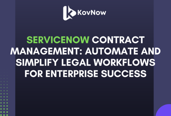servicenow contract management